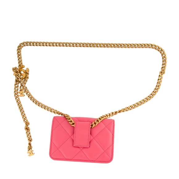 Chanel 20222 Lambskin Enamel CC belt bag - Picture 2 of 5